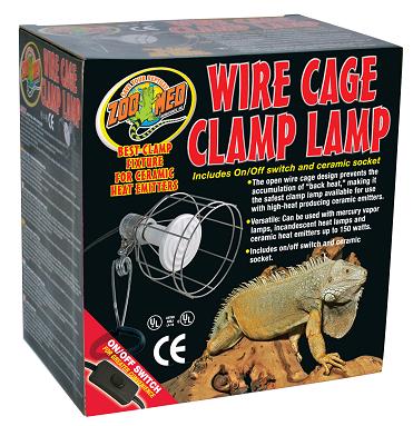 Zoo Med Wire Cage Clamp Lamp