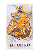 Load image into Gallery viewer, Jar Gecko Enamel Pin - Limited Run!
