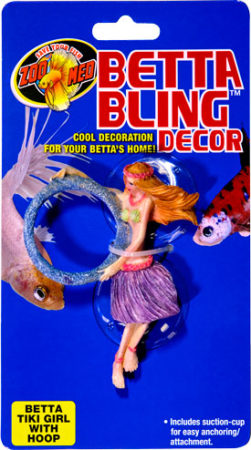 Zoo Med Betta Bling, Tiki Girl with Hoop