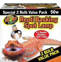 Load image into Gallery viewer, Zoo Med Basking Spot Lamp (2 PACK)
