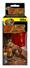 Load image into Gallery viewer, Zoo Med Nightlight Red Reptile Bulb
