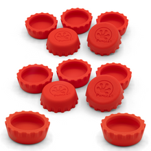 Load image into Gallery viewer, Pangea Silicone Bottle Cap Gecko Feeding Dishes (12-Pack)
