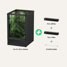 Load image into Gallery viewer, Leap Habitat Terrarium 15 x 17 x 24&quot;
