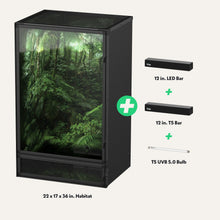 Load image into Gallery viewer, Leap Habitat Terrarium 22 x 17 x 36&quot;
