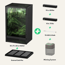 Load image into Gallery viewer, Leap Habitat Terrarium 22 x 17 x 36&quot;
