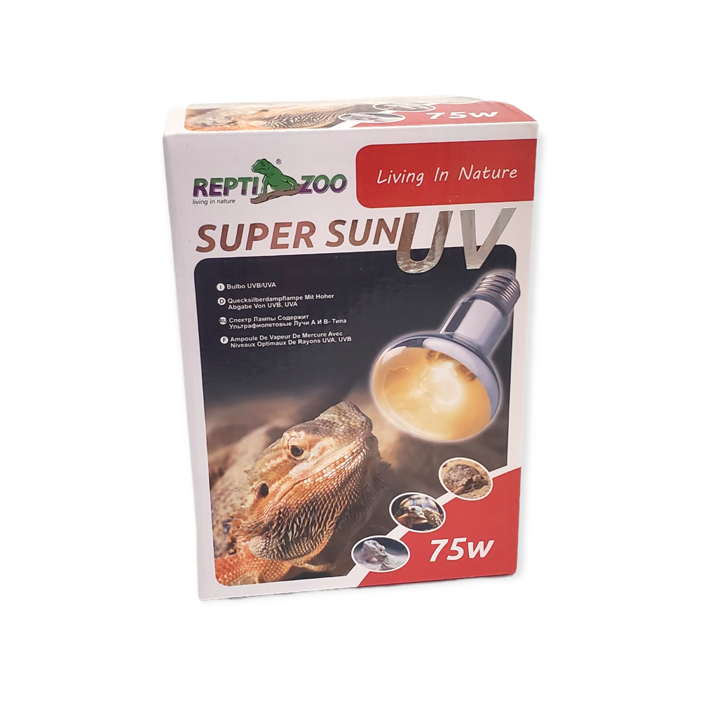 ReptiZoo Super Sun UVA \ UVB Mercury Vapour Bulb