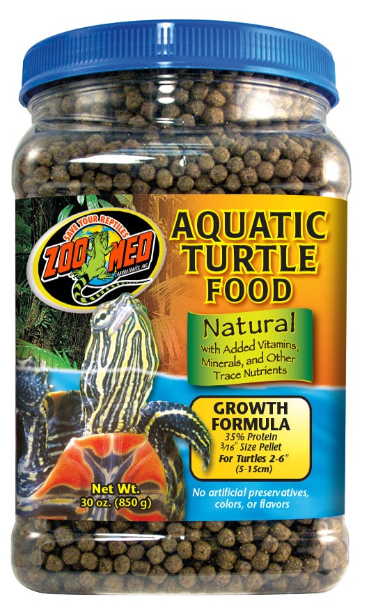 Zoo Med Aquatic Turtle Food Growth Formula, 30oz.