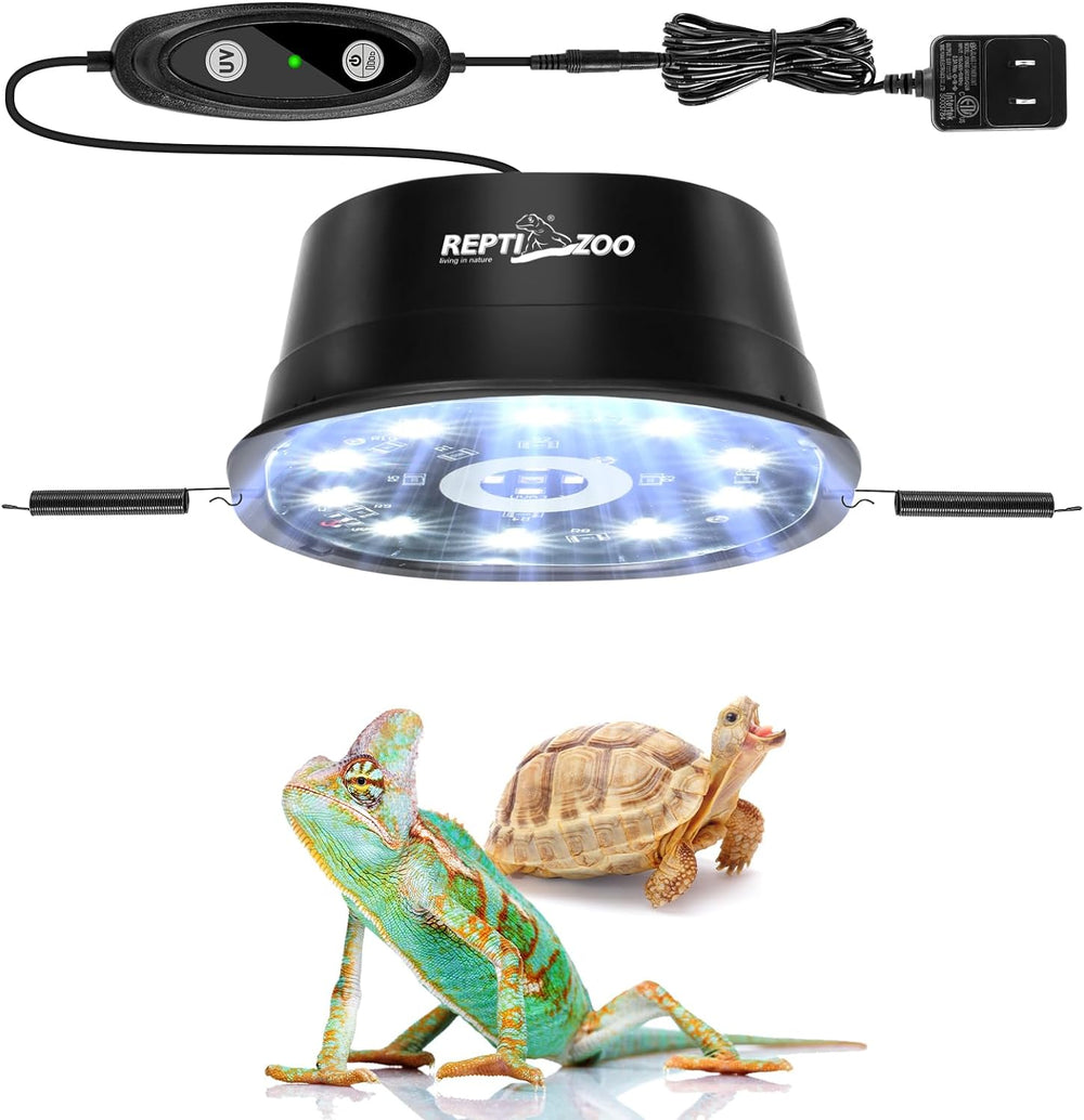 ReptiZoo Low Profile UVB LED Dimming Fixture 6W